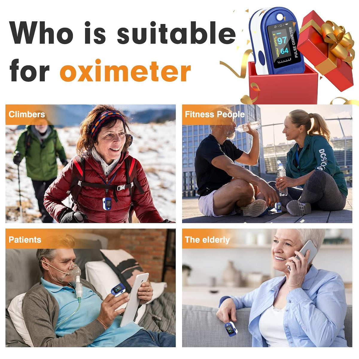 New Fingertip Pulse Oximeter