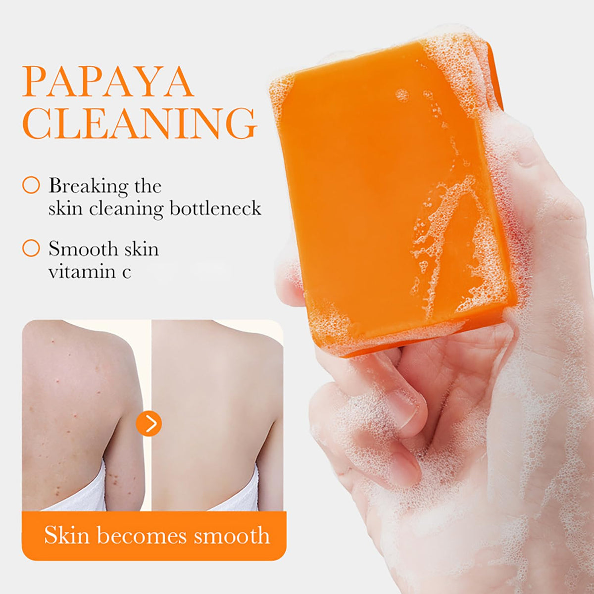 Bioaqua Papaya Brightening Soap