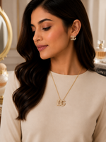 Gold DG Jewelry Set