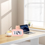 Cute Piggy Digital Clock