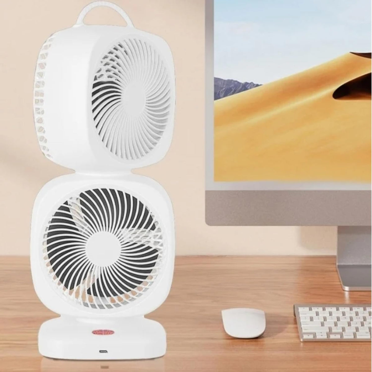 Dual Head Desk Fan