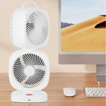 Dual Head Desk Fan