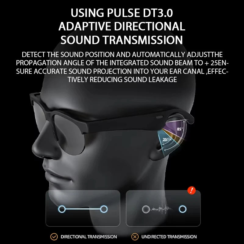 Smart Bluetooth Audio Sports Sunglasses