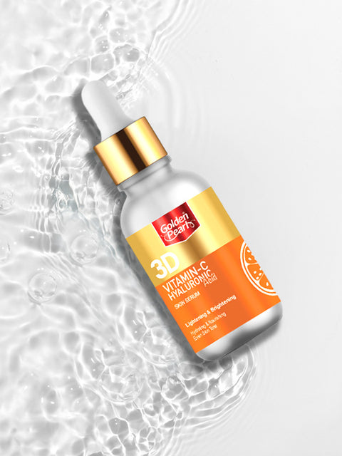 Golden Pearl - 3D Vitamin-C Hyaluronic Acid Skin Serum