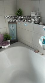 Shell Lamp with Bluetooth Speaker