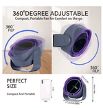 Bladeless Desk Fan with Digital Display
