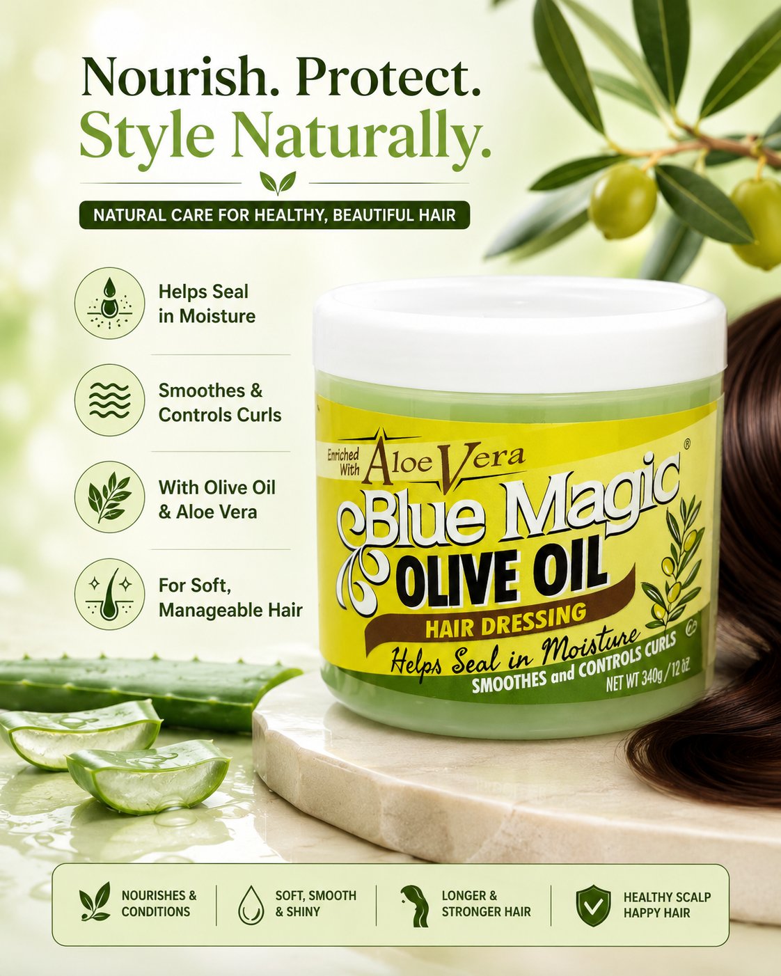 Blue Magic Hair Dressing