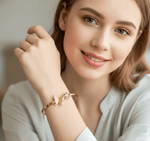 Butterfly & Blossom Harmony Bangle