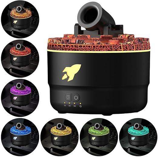 Cannon Aromatherapy Machine with Colorful Light