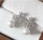 Crown Pearl Necklace Set