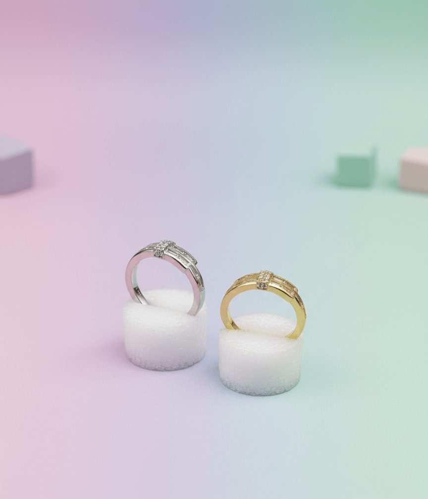 Crystal Band Ring