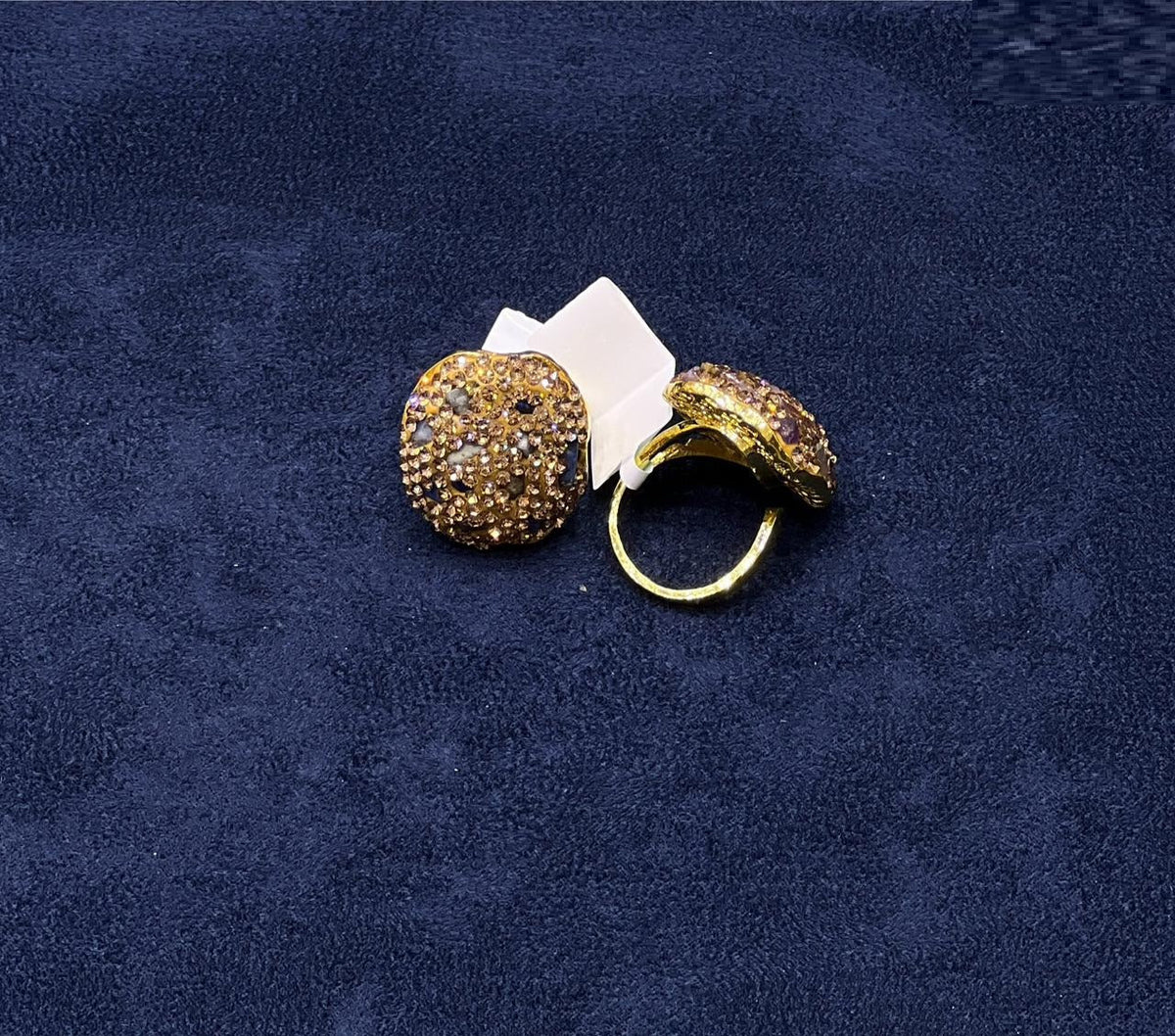 Crystal Dome Statement Ring