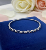 Crystal Linked Bangle