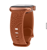 Designer Silicone Watch Strap