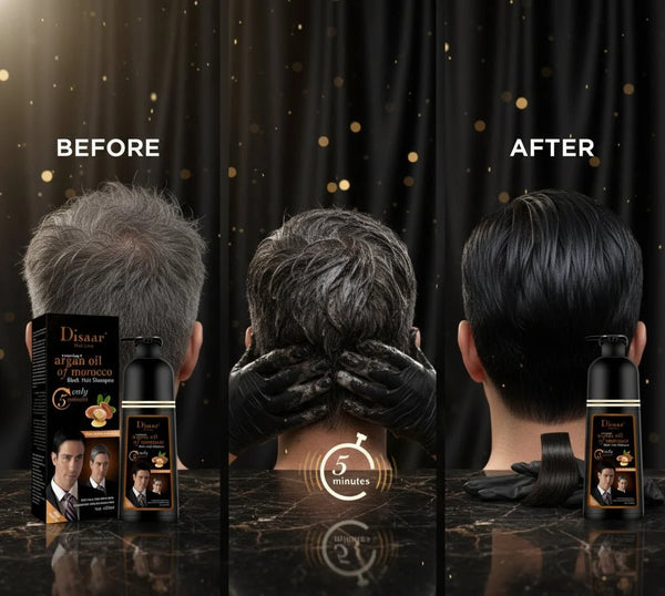 Disaar - Argan Oil of Morocco Black Hair Shampoo
