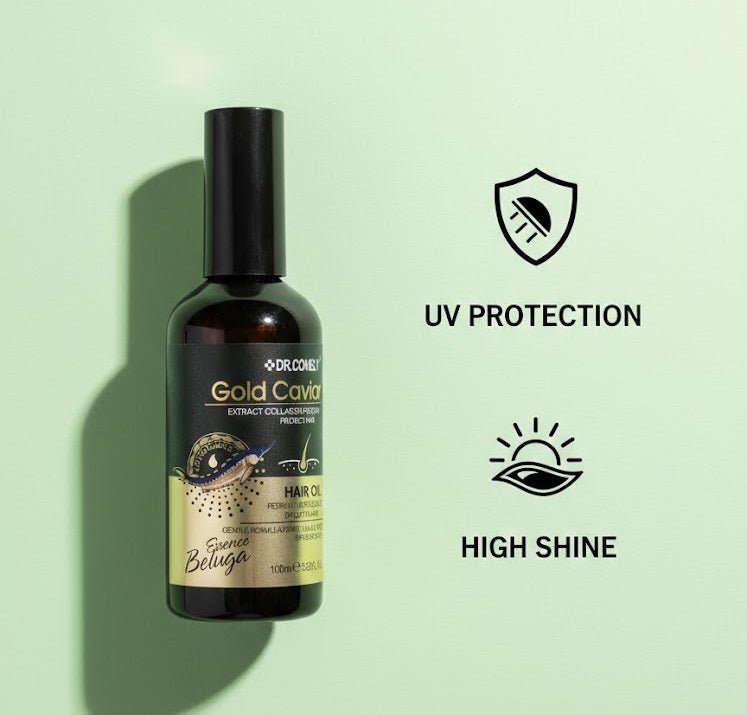 Dr.Comely - Gold Caviar (Essence Beluga) Hair Oil