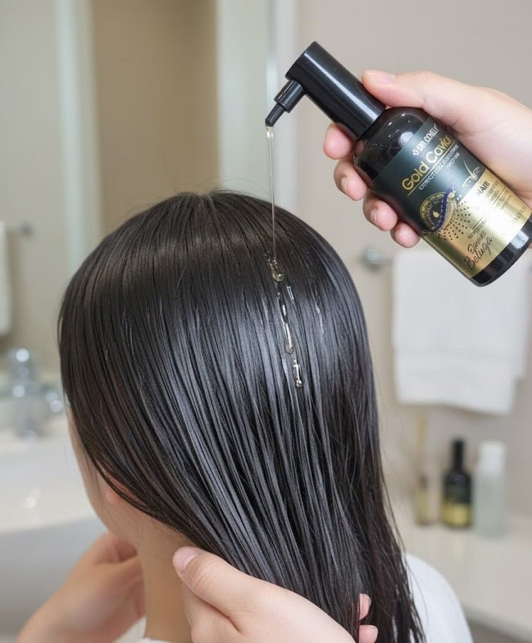 Dr.Comely - Gold Caviar (Essence Beluga) Hair Oil