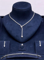 Elegant Teardrop Drop Jewelry Set