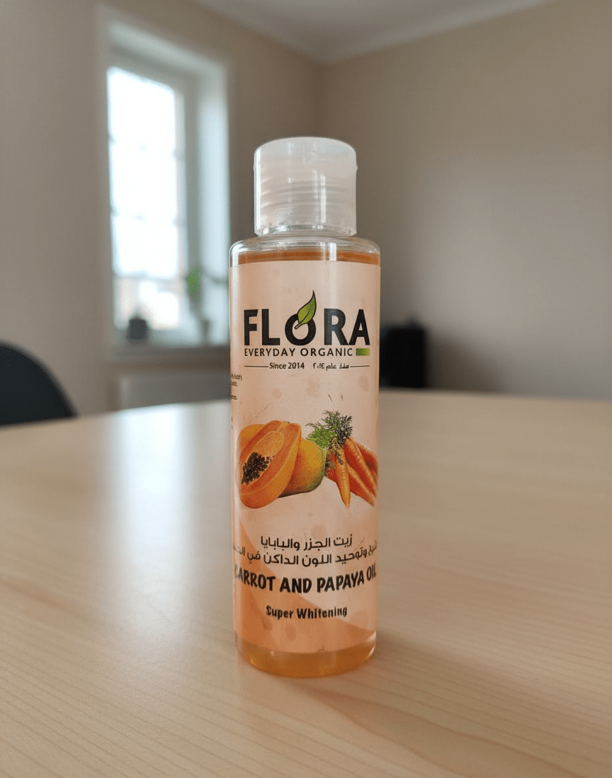 Flora Everyday Organic - Carrot & Papaya Oil