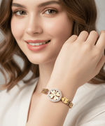 Four-Leaf Charm Bangle
