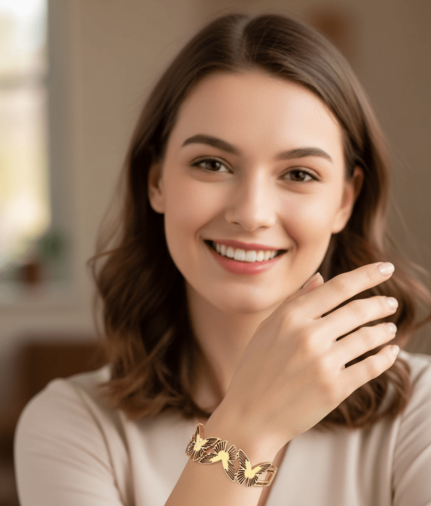 Golden Flight Bangle