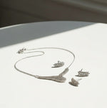 GraceLine Silver Jewelry Set