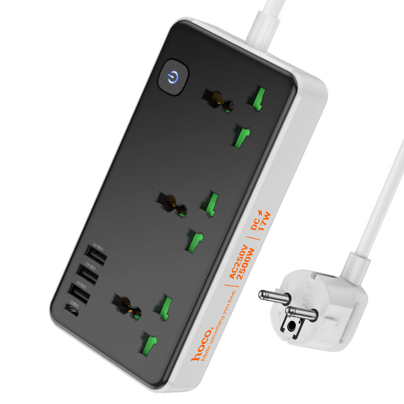 Hoco - 3 Position Socket (DC56)