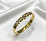 Ice Emerald Cut Bangle