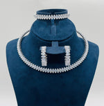 Ice White Marquise Crystal Jewelry Set