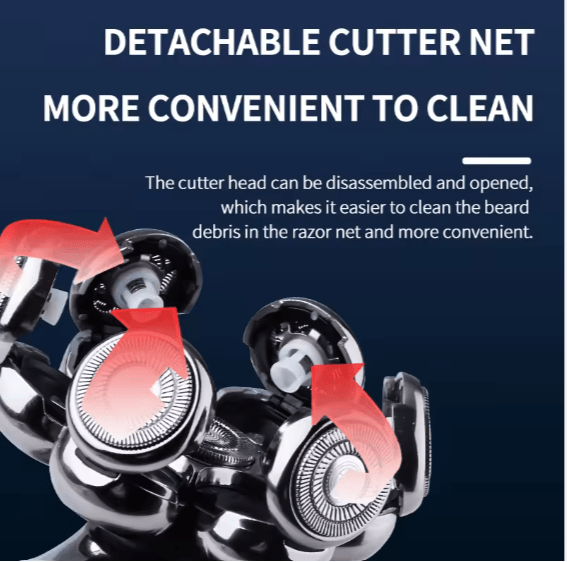 Kemei - 5-in-1 Professional Man’s Electric Grooming Kit