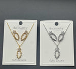 Leaf Bloom Crystal Set