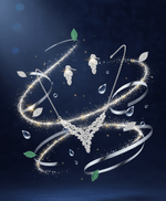 Leaf Crystal Jewelry Set