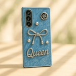 Luxury 3D Bow & Pearl Case