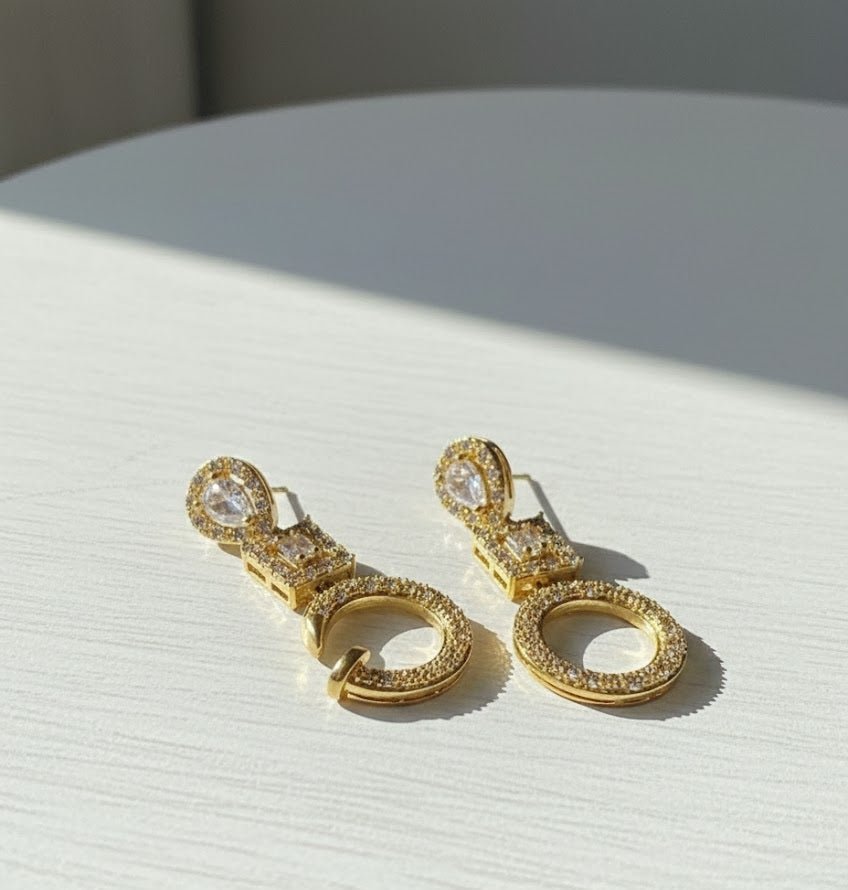 Majestic Crystal Chandelier Earrings