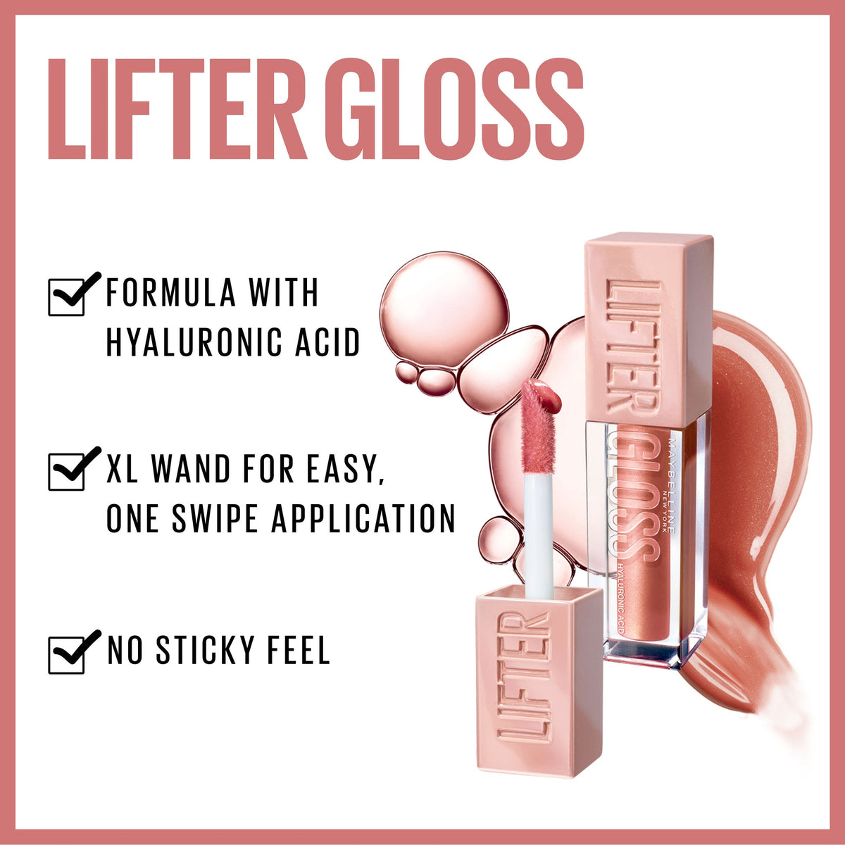 Maybelline - New York Lifter Gloss with Hyaluronic Acid