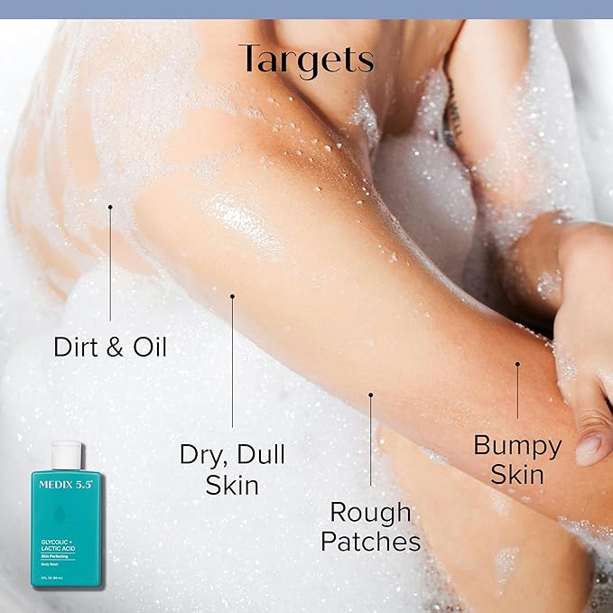 Medix 5.5 - Glycolic + Lactic Acid Skin Perfecting Body Wash