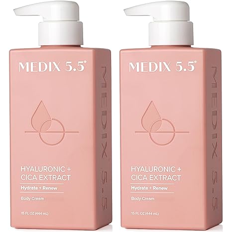 Medix 5.5 - Hyaluronic + Cica Extract Hydrate & Renew Body Cream
