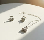 Pave Cherry Sphere Set