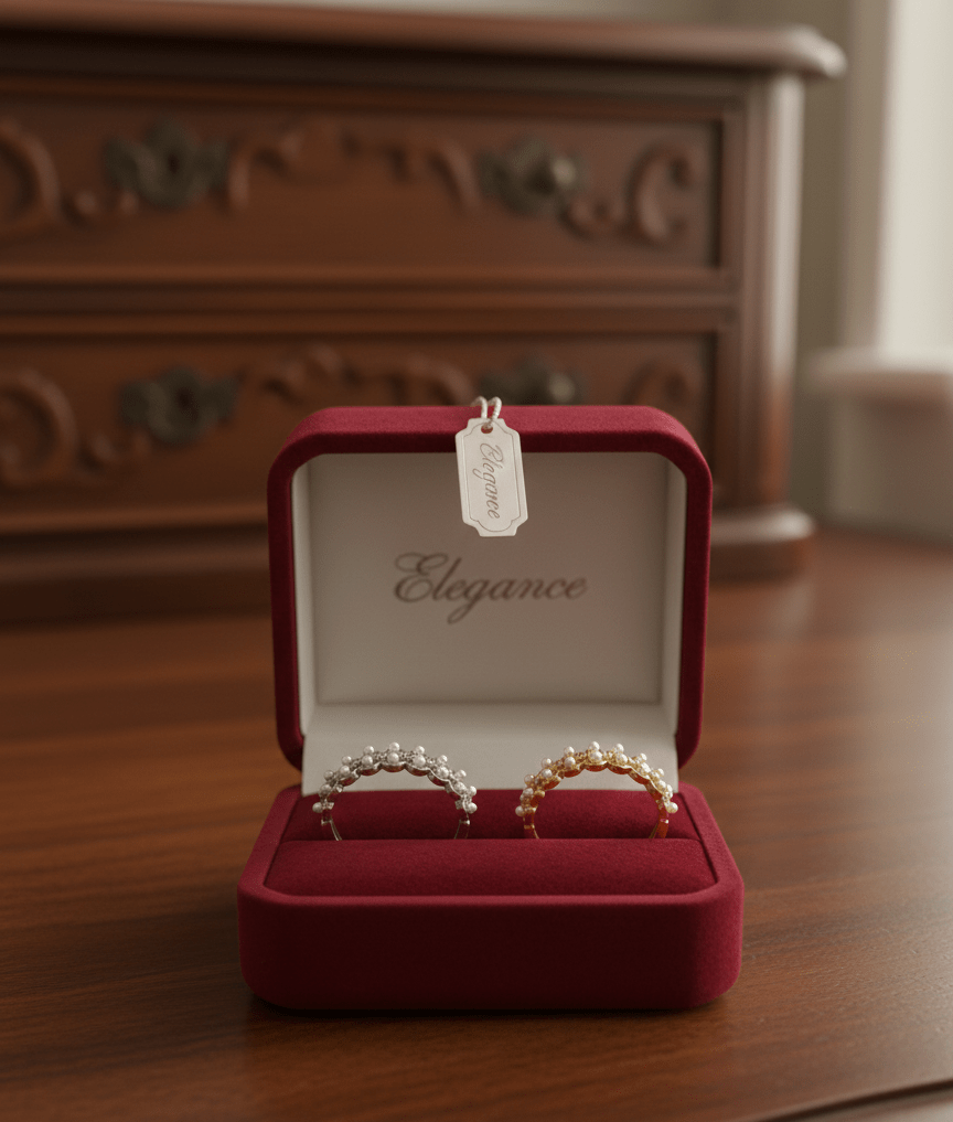 Pearl Cluster Ring