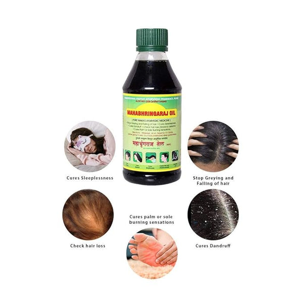 Ramakrishna Vidyut Ayurvedic Pharmacy - Mahabhringaraj Oil