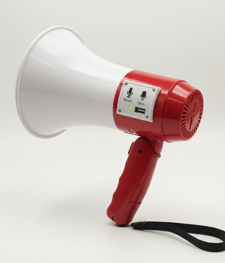 Rechargeable Megaphone Speaker