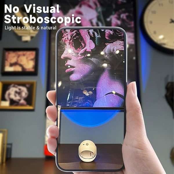 Rotating Body Sensing Sunset Light