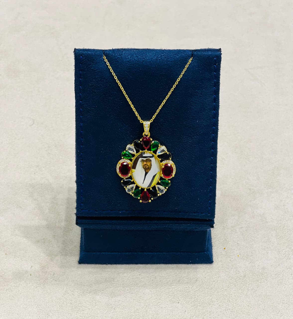 Royal Heritage Custom Photo Necklace