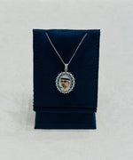 Royal Pearl Custom Photo Necklace