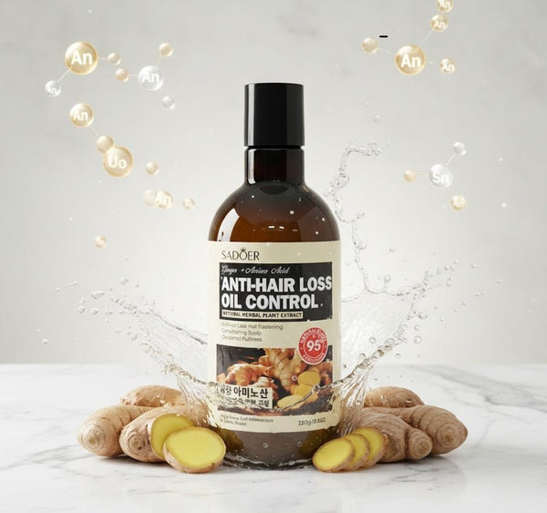SADOER - Ginger + Amino Acid Anti-Hair Loss Oil Control Shampoo