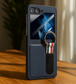Smart Ring Wallet Case for Flip Phones