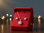 Square Cubic Zirconia Set