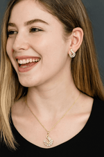 Swan Curve Necklace Set